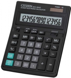 Калькулятор  CITIZEN 16 разрядов  SDC664S