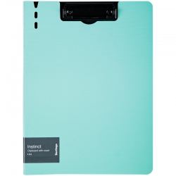 Папка-планшет с крышкой Berlingo  A4, пластик (полифом), арт.  PPf_93202/PPf_93003