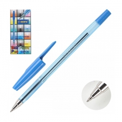 Ручка шариковая BEIFA  AA 927  синяя 0,5 мм,  арт. BE-АА927/c