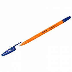 Ручка шариковая Berlingo Tribase Orange, синяя, 0,7мм,  арт. CBp_70910