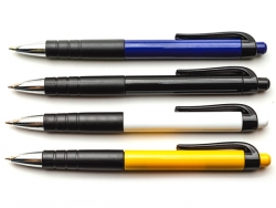 Ручка шариковая синяя автоматическая, арт. 6505