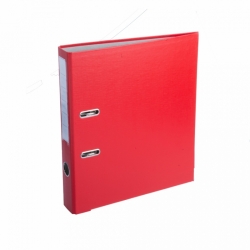 Папка-регистратор А4 ПВХ Эко 50 мм  Office Products красный, арт. 21011121-04