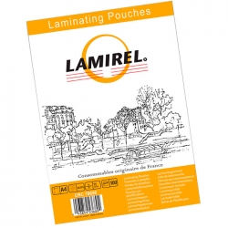 Плёнка для ламинирования А4 100мкн Lamirel, арт. LA-78658