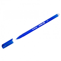 Ручка гелевая стираемая Berlingo Apex E, синяя, 0,5мм, трехгранная , арт. CGp_50212